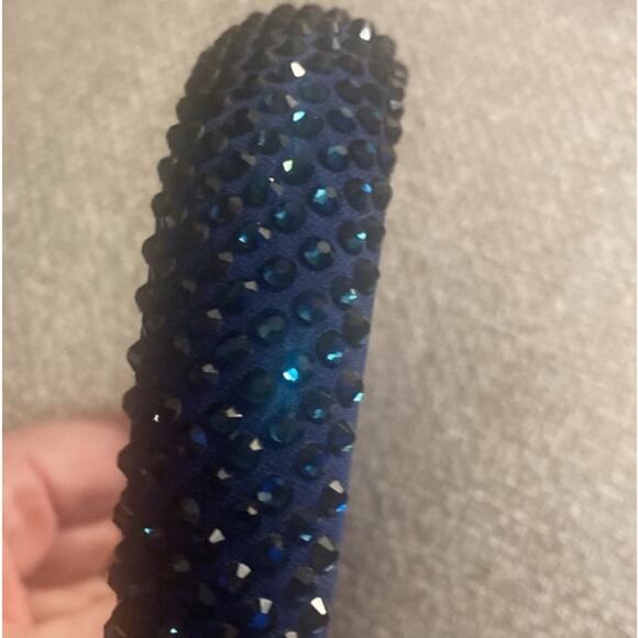 J. Crew Dark Evening Rhinestone studded headband - Picture 4 of 9